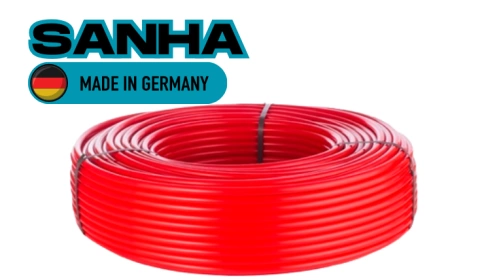 Пластиковая труба для теплого пола SANHA 16*2.0 PERT-EVOH-PERT 400м фото 1